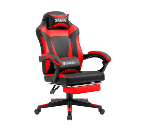 Кресло компьютерное Defender Cruiser, черный/красный