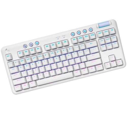 Клавиатура проводная игровая Logitech G715, подсветка, RGB, белый