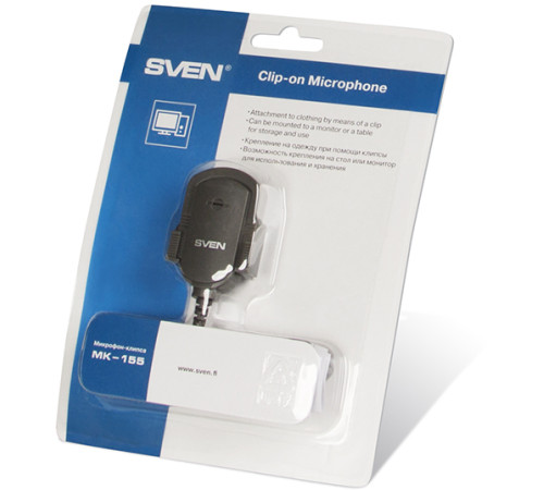 Микрофон проводной SVEN MK-155, серый
