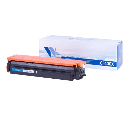 Тонер-картридж NVP NV-CF400X для HP Color LaserJet Pro M252dw/ M252n/ M274n/ M277dw/ M277n, черный (2800 стр.)