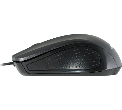 Мышь проводная Acer OMW010, 1200 dpi, USB, 3 кнопки, черный
