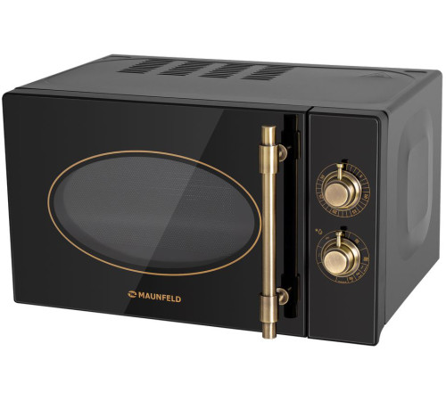 Микроволновая печь MAUNFELD JFSMO.20.5.GRBG, черный/золотой