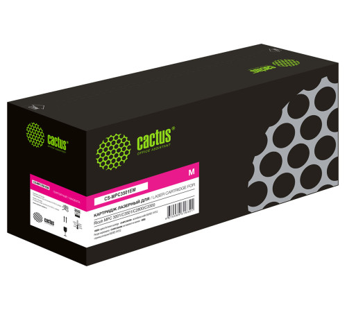 Картридж Cactus CS-MPC3501EM для Ricoh MPС 3001/C3501/C2800/C3300, пурпурный (16000 стр.)