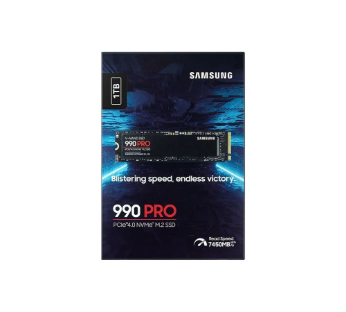 Твердотельный накопитель Samsung 990 PRO, 1TB, M.2(22x80mm)