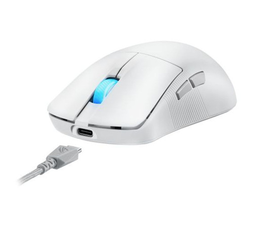Мышь беспроводная игровая ASUS P716 ROG HARPE ACE MINI, белый