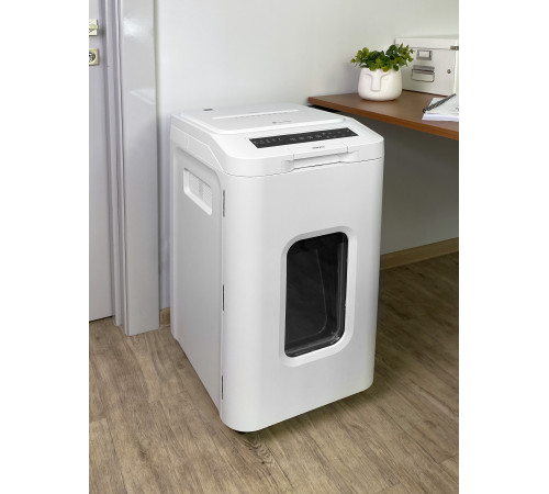 Уничтожитель документов ГЕЛЕОС АП55-5, белый