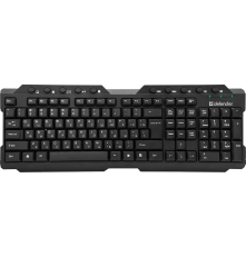 Клавиатура беспроводная Defender Element HB-195 RU, мультимедиа, черный