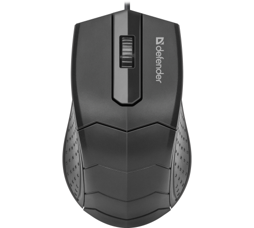Мышь проводная Defender HIT MB-530, 3 кнопки, 1000 dpi, черный