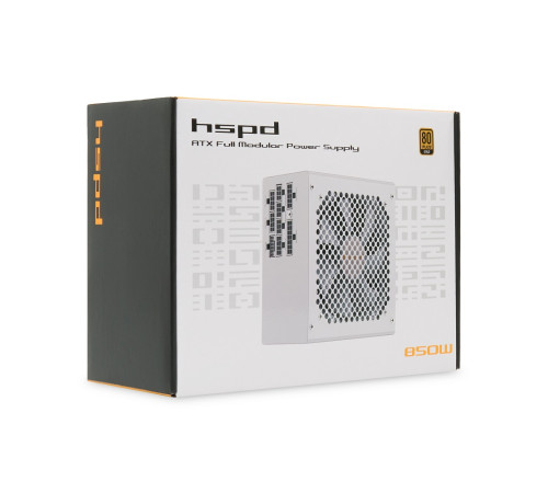 Блок питания 850 Вт HSPD HST-850GF-WH, белый