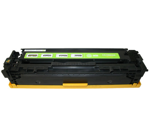 Картридж Cactus CS-CB542A CB542A для HP CLJ CP1215/1515/CM1312, желтый (1400 стр.)