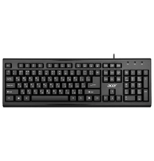 Клавиатура проводная ACER OKW120, USB, черный