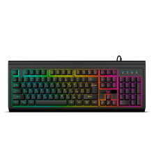 Клавиатура проводная игровая SVEN KB-G8400, 104 клавиши, ПО, RGB-подсветка, черный