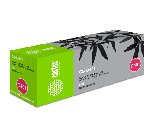 Картридж Cactus CS-O401 44992403 для Oki B401/MB441/451 (1500 стр.)