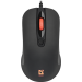 Мышь проводная Defender Ultra Classic MB-280, 7 цветов, 4 кнопки, 1000/1200dpi, черный