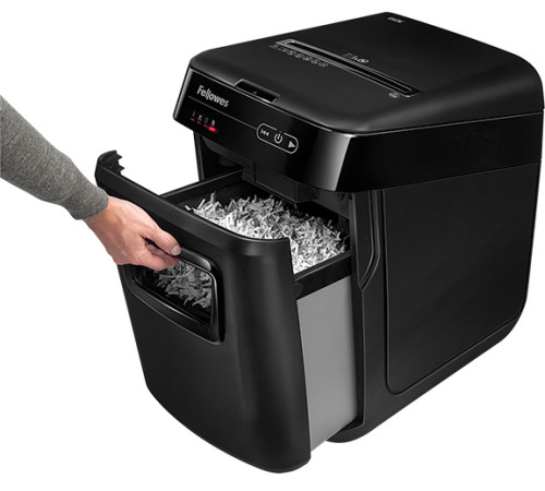 Уничтожитель документов Fellowes AutoMax 150C, черный