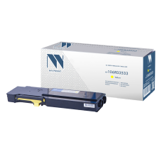 Тонер-картридж NVP NV-106R03533 для Xerox VersaLink C400/C405, желтый (8000 стр.)