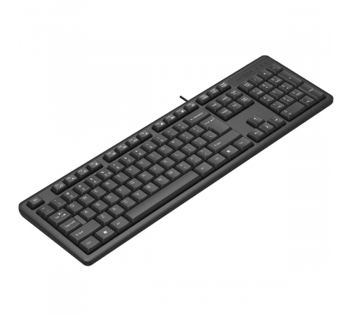 Клавиатура проводная A4Tech KR-3, USB, черный