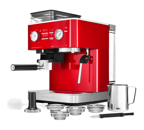 Кофемашина KitchenAid 5KES6551ECA, красный