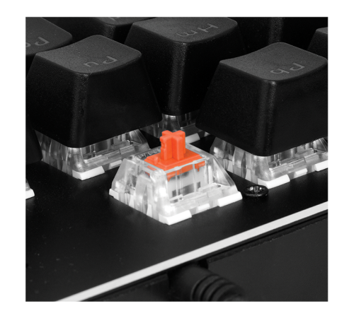 Клавиатура проводная игровая SVEN KB-G9700, 104 клавиши, +12Fn, RED switch, RGB, черный