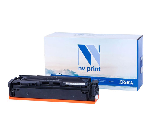 Тонер-картридж NVP NV-CF540A для HP Color LaserJet Pro M254dw/ M254nw/ M280nw/ M281fdn/ M281fdw, черный (1400 стр.)