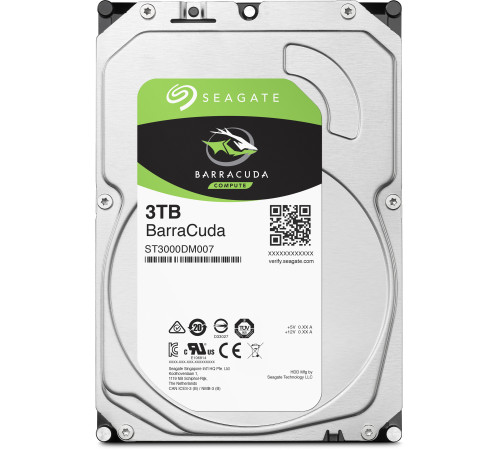 Жесткий диск 3TB Seagate Barracuda ST3000DM007