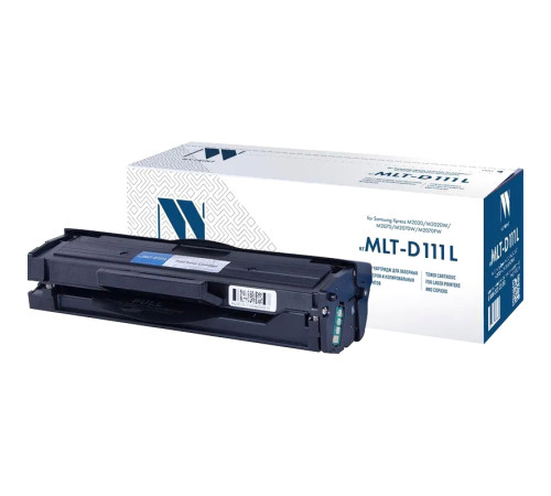 Тонер-картридж NVP NV-MLT-D111L для Samsung Xpress M2020/ M2020W/ M2021/ M2021W/ M2022/ M2022W/ M2070/ M2070F/ M2070FW/ M2070W/ M2071/ M2071F/ M2071FH/ M2071FW (1800 стр.)