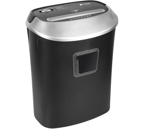 Уничтожитель документов ГЕЛЕОС УМ30-4, черный/серебристый