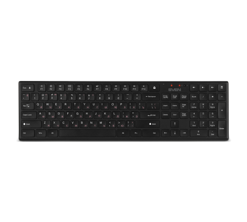 Комплект (клавиатура/мышь) беспроводной SVEN KB-C2550W, чёрный