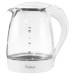 Чайник EVELUX EWK 0903 G, стекло, белый
