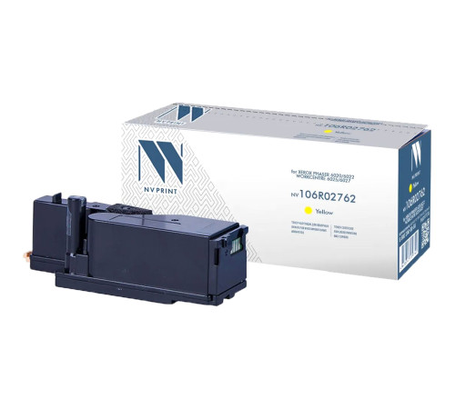 Тонер-картридж NVP NV-106R02762 для Xerox Phaser 6020/6022/WorkCentre 6025/6027, желтый (1000 стр.)