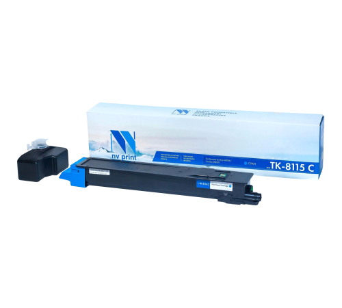 Тонер-картридж NVP NV-TK-8115 для Kyocera EcoSys-M8124/EcoSys-M8130, голубой (6000 стр.)