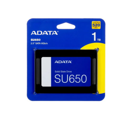 Твердотельный накопитель ADATA Ultimate SU650, 1TB, 2.5"