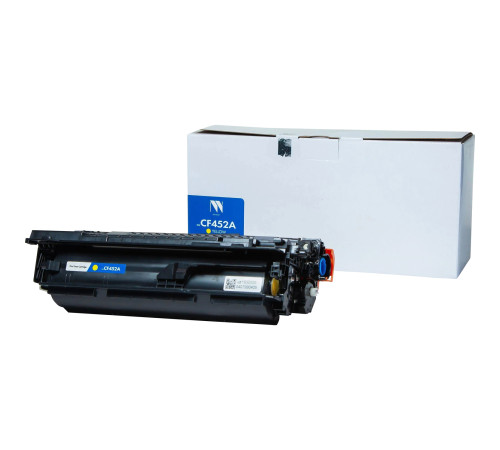 Тонер-картридж NVP NV-CF452A для HP LaserJet M652DN/M653DN/M681DH/M653X/M681F/M681Z/M682Z, желтый (10500 стр.)