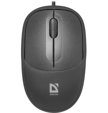 Мышь проводная Defender Datum MS-980, 3 кнопки, 1000 dpi, черный
