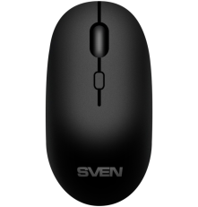 Мышь беспроводная SVEN RX-222W, BT, 2.4 GHz, АКБ, 4 кнопки, 1200-1800 dpi, черный
