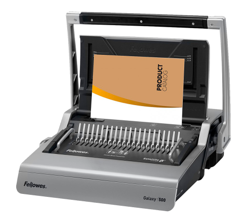Переплетчик Fellowes GALAXY, серебристый/черный