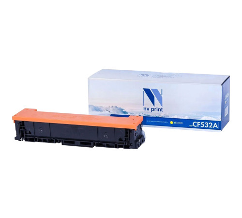 Тонер-картридж NVP NV-CF532A для HP Color LaserJet Pro M180n/ M181fw, желтый (900 стр.)