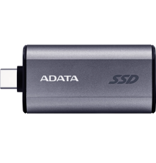 Внешний накопитель SSD 500GB ADATA SC750, USB 3.2, серый титан
