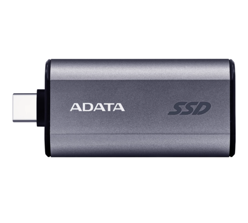 Внешний накопитель SSD 500GB ADATA SC750, USB 3.2, серый титан