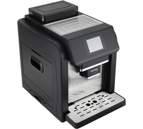 Кофемашина KORTING KACM 2009 Presto, серебристый/черный