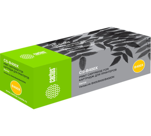 Картридж лазерный Cactus CS-B400X 106R03585 для Xerox VersaLink B400/405 (24600 стр.)