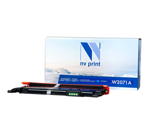 Тонер-картридж NVP NV-W2071A для HP 150/150A/150NW/178NW/179MFP, голубой (700 стр.)