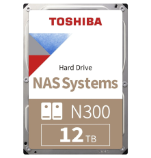 Жесткий диск 12TB Toshiba N300 NAS HDWG51CXZSTA