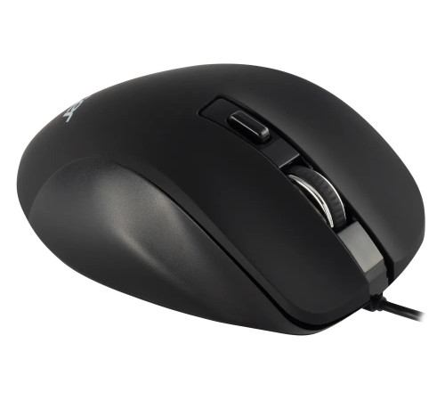 Мышь проводная Acer OMW120, 6 кнопок, 2000 dpi, USB, черный