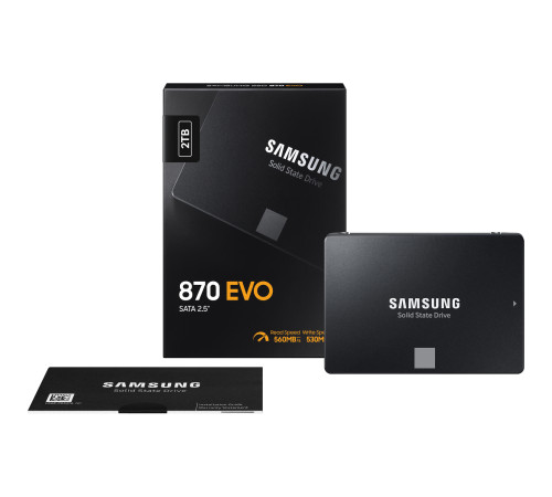 Твердотельный накопитель Samsung 870 EVO, 2TB , 2.5"