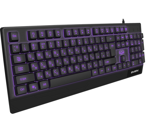 Клавиатура проводная игровая SVEN KB-G8300, черный