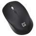 Мышь беспроводная Defender Velvet MB-406, 2.4ГГц+BT, 1600 dpi, 4 кнопки, АКБ, черный