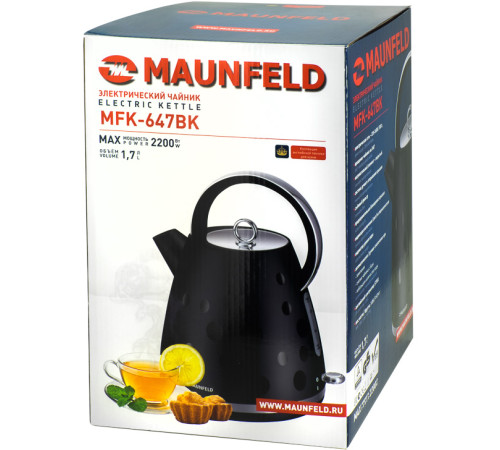 Чайник MAUNFELD MFK-647BK