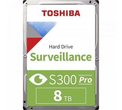 Жесткий диск 8TB Toshiba Surveillance S300 MD10ADA800V