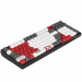 Клавиатура проводная игровая A4Tech S98 Naraka, механическая, USB, LED, черный/красный